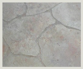Stamped Concrete Small Rocks